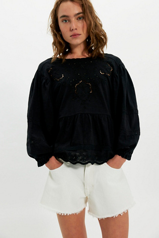 Bowie Reversible Top by Free People in Black, Size: XS