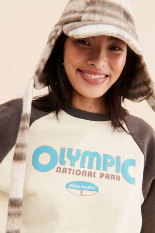 Parks Project Olympic Greatest Hits Raglan Sweatshirt