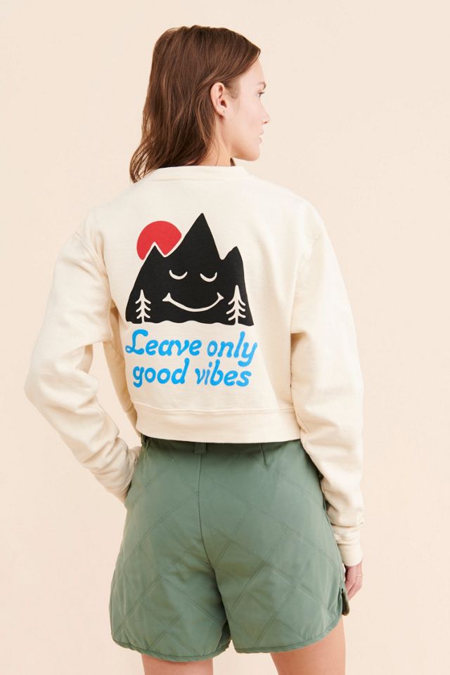 Parks Project Happy Mountain Cropped Sweatshirt #1