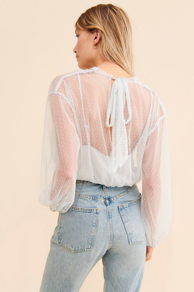 Ellie Mesh Top #1