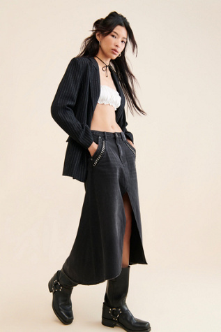 One Teaspoon Chain Midi Skirt