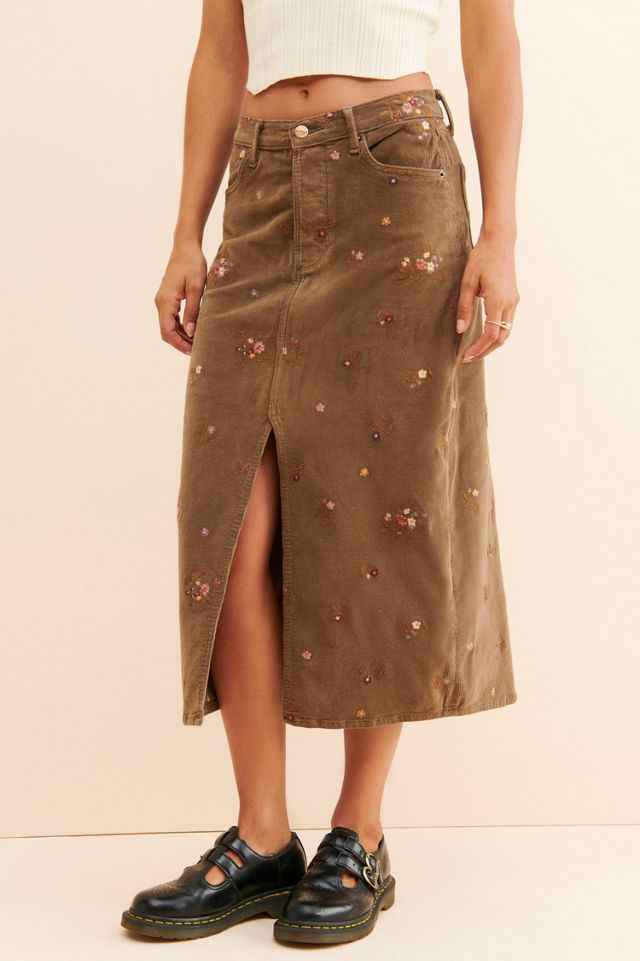 Driftwood Piper Embroidered Skirt #2