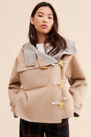【BAON】Kanti duffel hood quilted half coat BAON】Kanti duffel hood quilted half coat