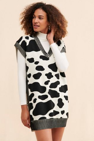 Saint Geraldine Sweater Vest Dress