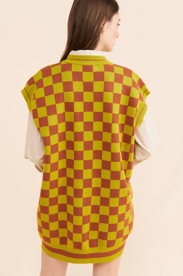 Saint Geraldine Sweater Vest Dress #1