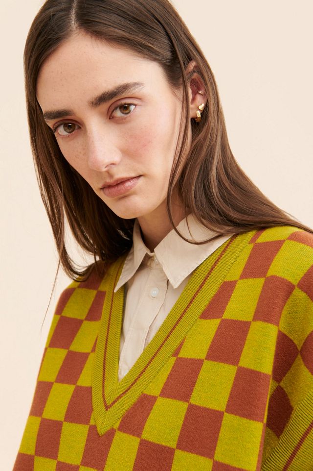 Saint Geraldine Sweater Vest Dress #2