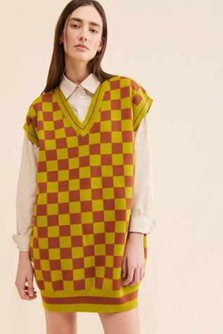 Saint Geraldine Sweater Vest Dress