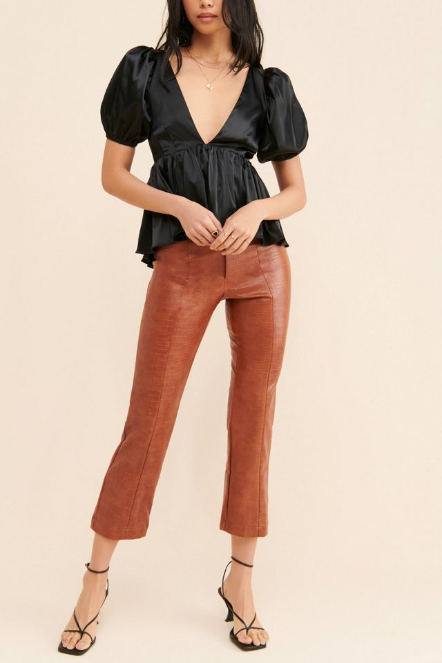 Allina Liu Eir Peplum Top #3