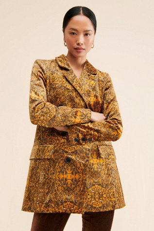 Printed Cosmo Blazer