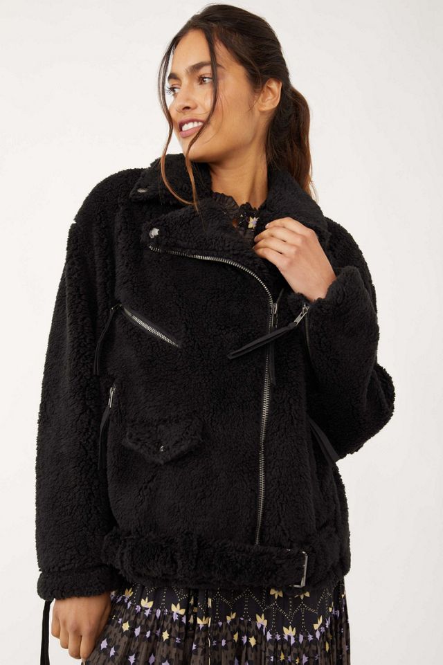 So Cozy Slouchy Moto Jacket #2