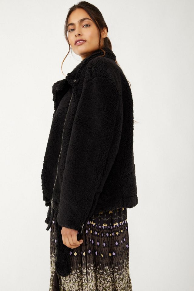 So Cozy Slouchy Moto Jacket #3