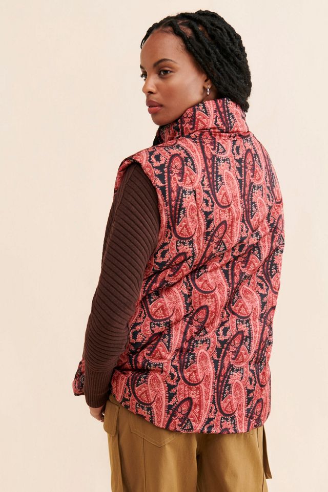 Flora Puffer Vest #1