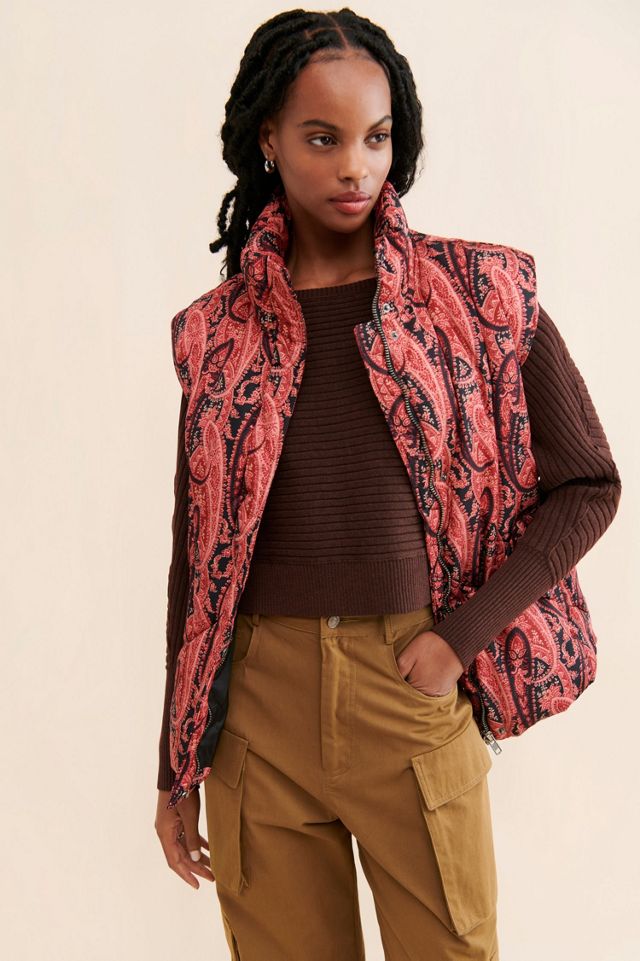 Flora Puffer Vest #3