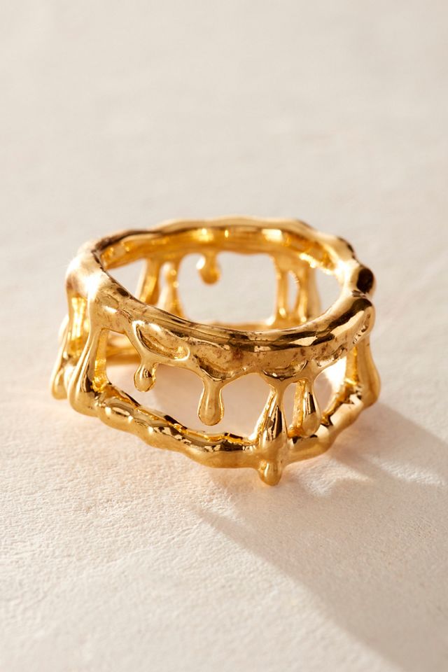 Bague texturée Magma Preeti Sandhu #1