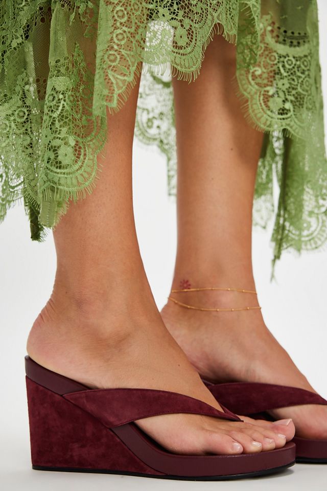 Rylee Thong Wedges #1