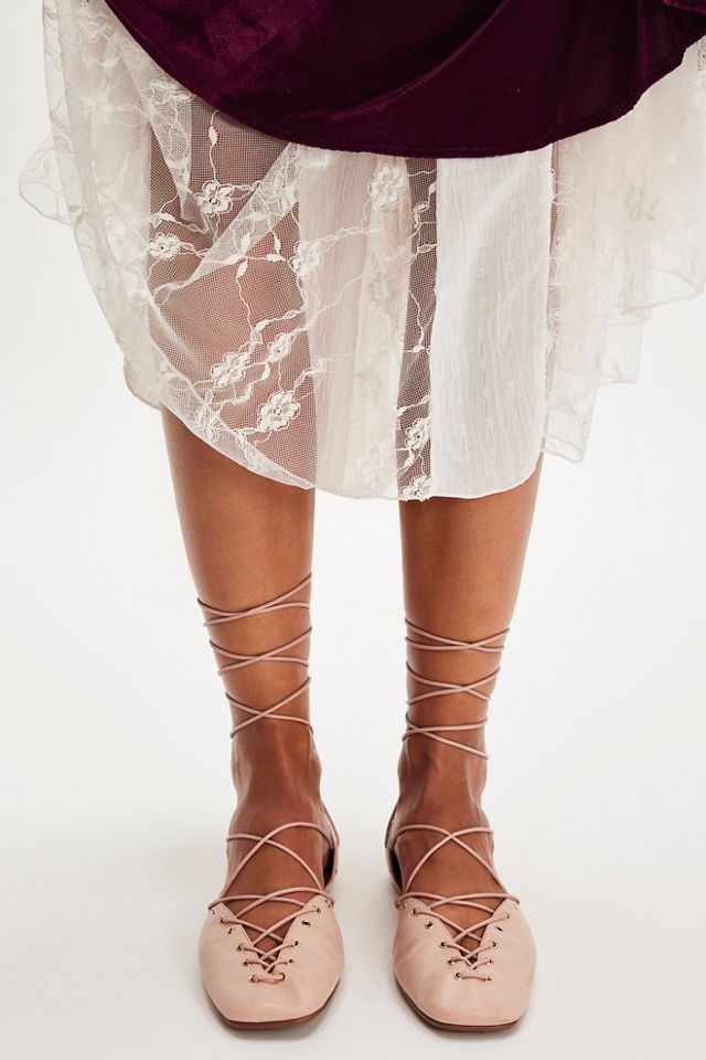 Lauren Laced Flats #1