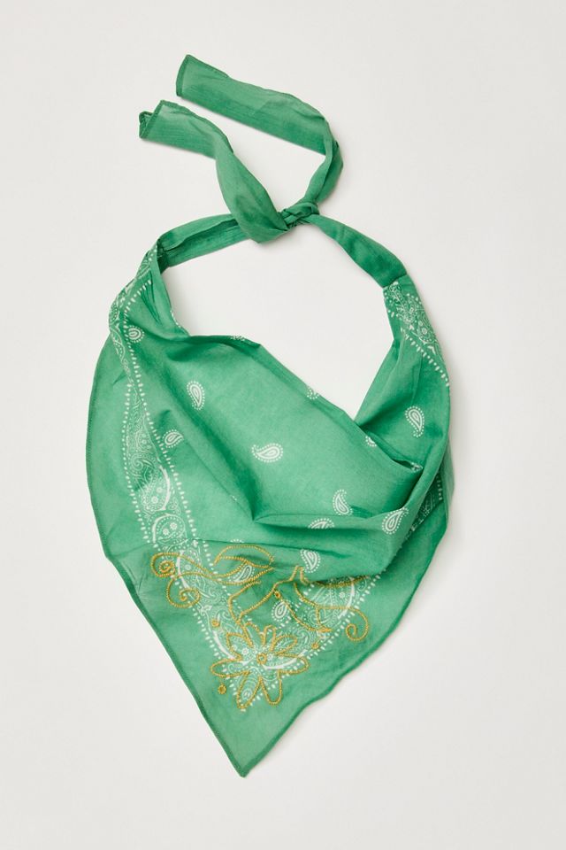 Foulard Pour Cheveux Brodé Crawford #3