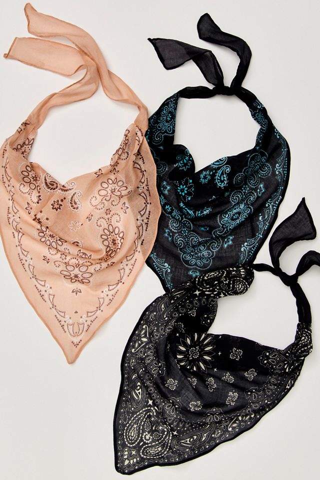 Bridgette Bandana Hair Scarf #1