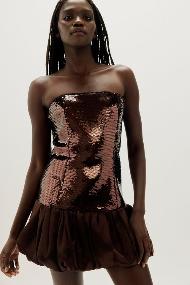 Retrofete Anika Sequin Mini Dress #2