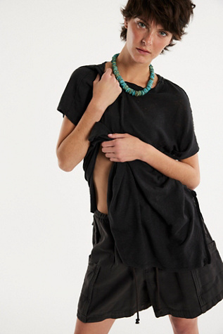 T-shirt Crystalle We The Free en Noir, pour femme chez Free People