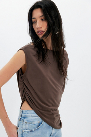 Cascadia Tunic by Free People in Brown, Size: L