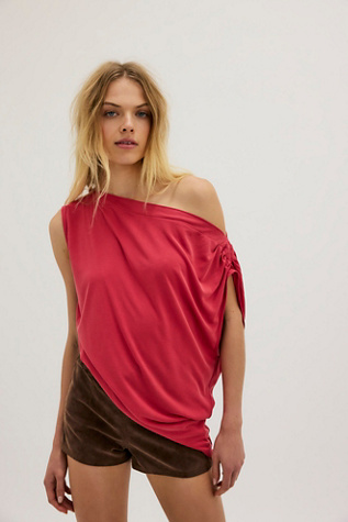 Cascadia Tunic by Free People in Red, Size: M
