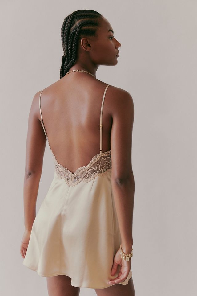 Retrofete Aurora Lace Mini Dress #1