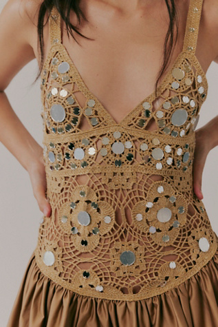 Retrofete Thelma Crochet Dress