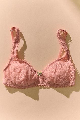 Loved You First Lace Sweetheart Bralette