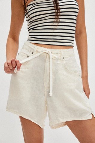 Citizens of Humanity Brynn Drawstring Linen Shorts