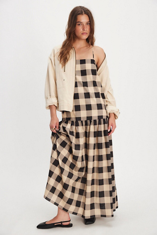 SER.O.YA Aydan Linen Maxi Dress