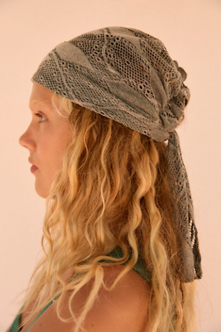 Mellody Hair Scarf at Free People in Latte