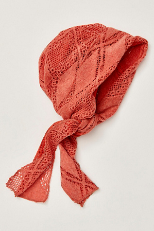 Mellody Hair Scarf by Free People in Red
