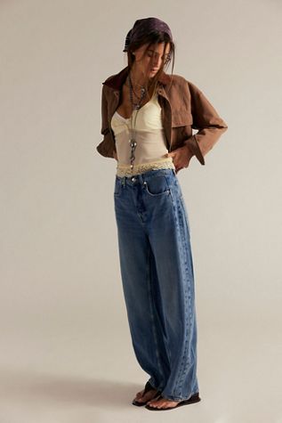 We The Free Truro Baggy Puddle Jeans