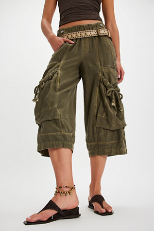 Pedestal Wedge Sandals by Jeffrey Campbell at Free People in Brown, Size: US 9