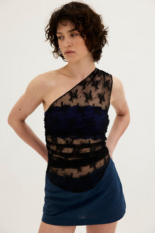 Débardeur Sheer Ambition par Free People en Noir, pour femme