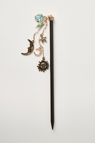 Made For You Hair Stick by Free People in Brown