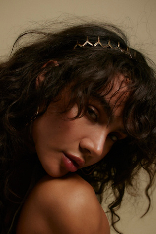 Bandeau en Zigzag Look Away par Free People en Or, pour femme