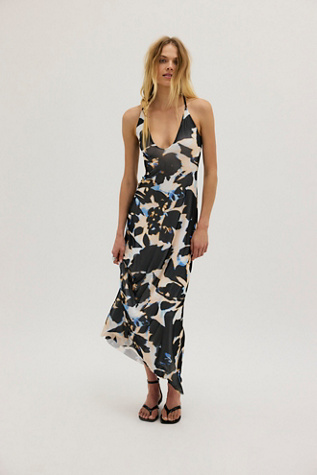 AFRM Romy Maxi Dress at Free People in Black, Size: M