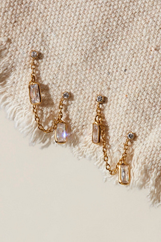 Set And Stones Suzie Earrings by Set & Stones at Free People in Gold