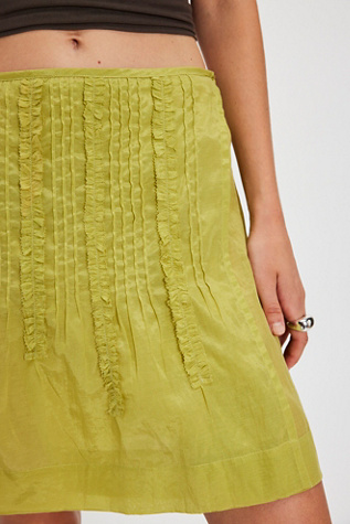 Damson Madder Glinda Ruffle Mini Skirt