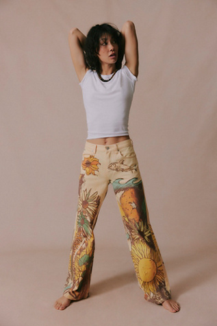 We The Free Tinsley Printed Jeans