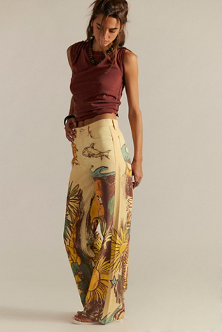 We The Free Tinsley Printed Jeans