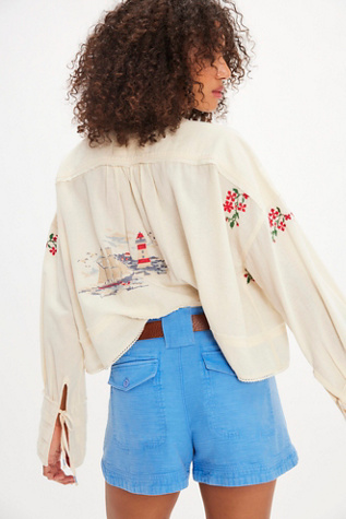 Rowan Pleated Chino Shorts