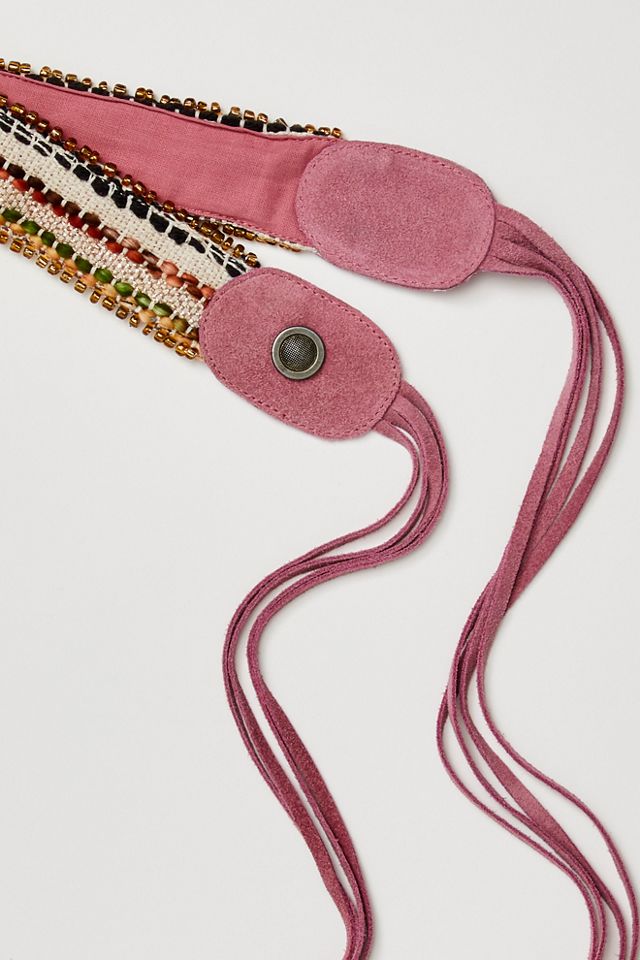 Venice Beaded Wrap Belt #1