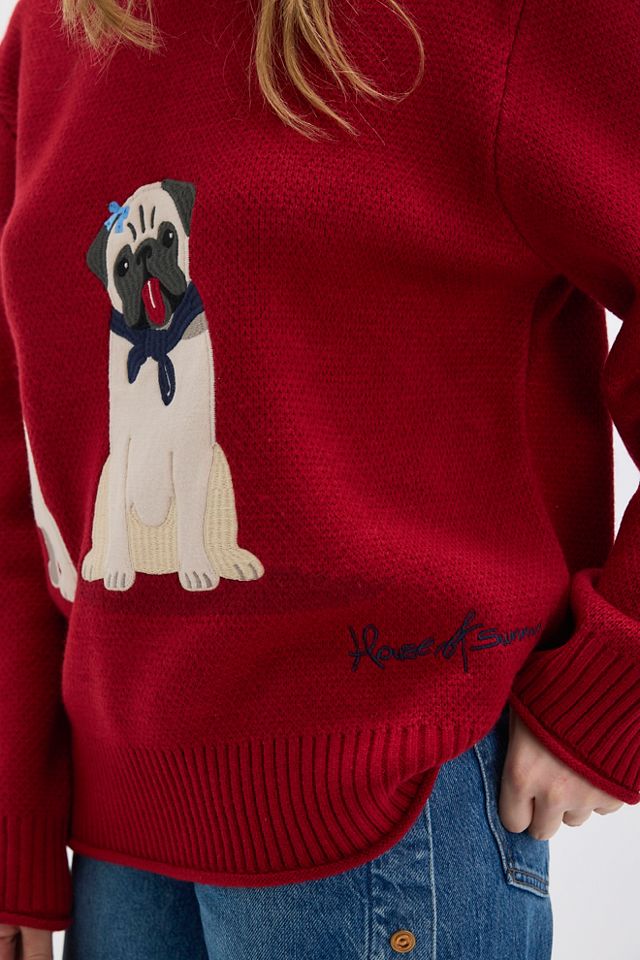 House of Sunny Puppy Love Crew Sweater #2