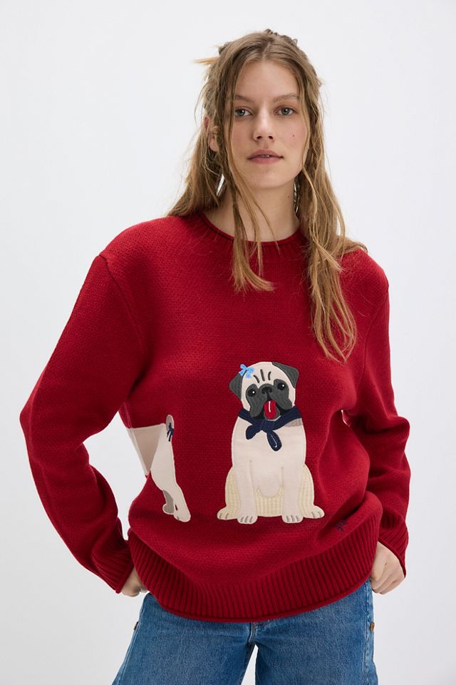 House of Sunny Puppy Love Crew Sweater #3