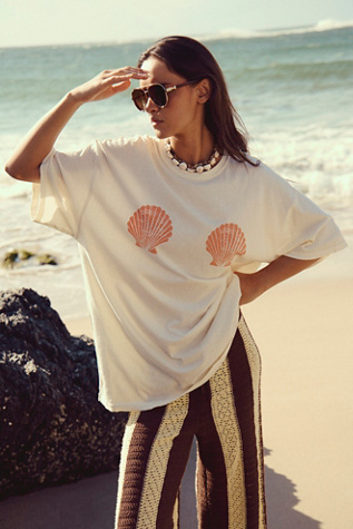 Débardeur Coquille par We The Free en Combo Ivoire, pour femme taille: XS chez Free People
