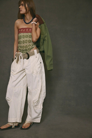 Onset Trousers at Free People in Tofu, Size: Small