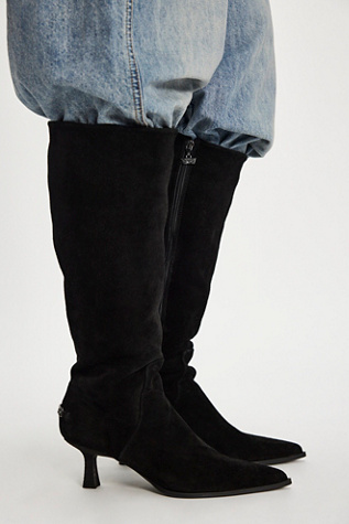 Bottines à Petit Talon Yulia Mollet Large